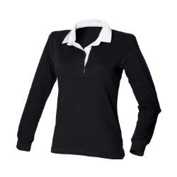 Front Row WoMen's Long Sleeve Original Rugby Shirt